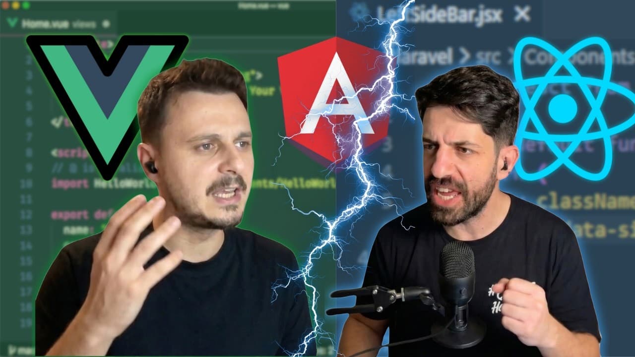 REACT vs VUE vs ANGULAR: Το Framework ΠΟΥ ΔΕΝ ΠΡΕΠΕΙ να Διαλέξεις το 2026!!!