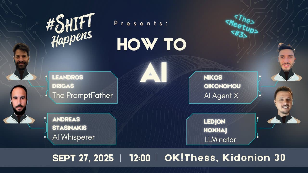 Shift Happens #3: How to AI